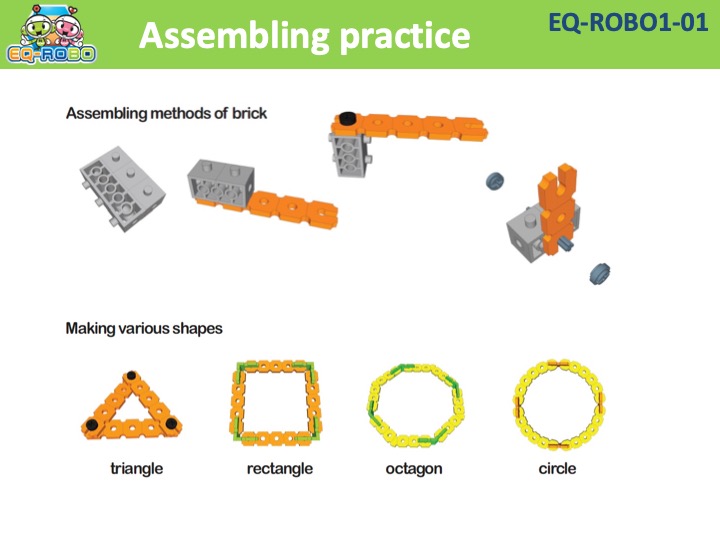 EQ-ROBO1-01 Assembling practice 1