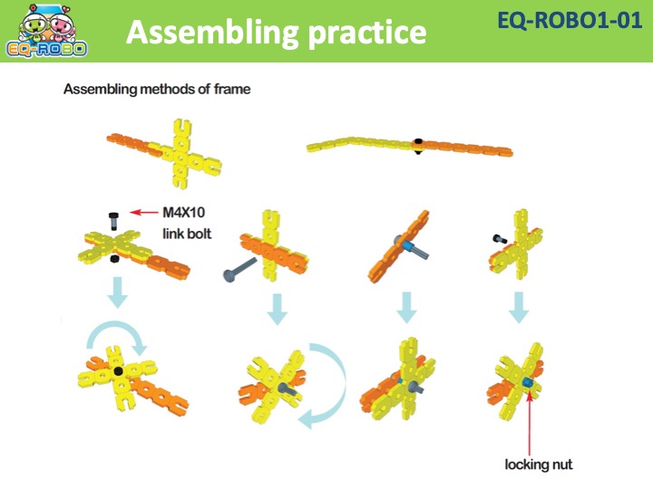 EQ-ROBO1-01 Assembling practice 2