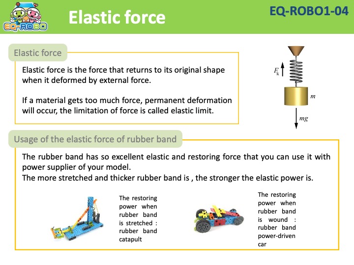 EQ-ROBO1-04 Elastic force