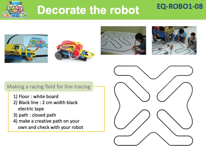 EQ-ROBO1-08 Decorate robot